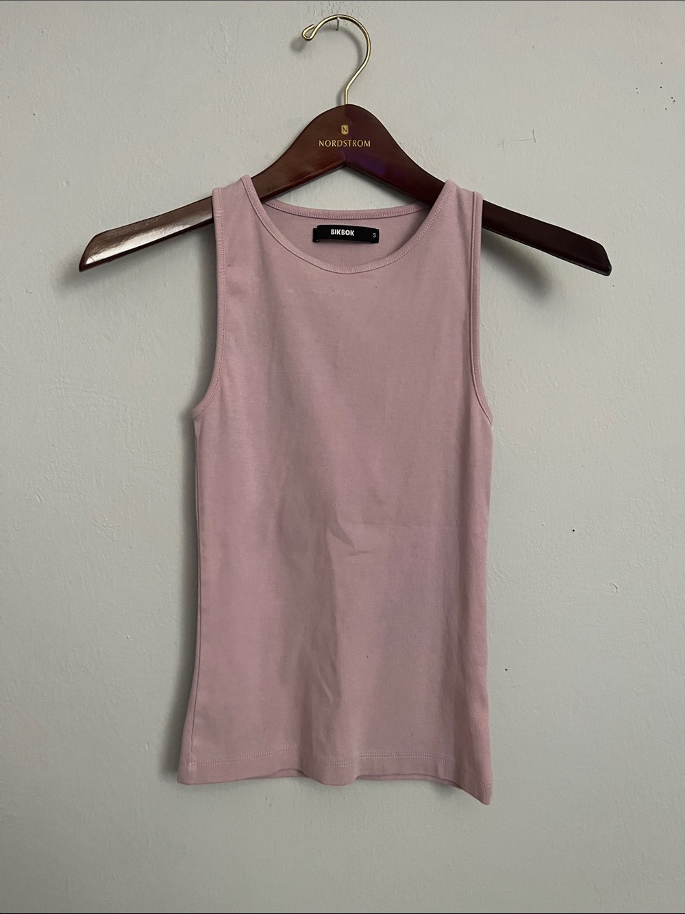 Classic Scoop Neck Tank Top in Dusty Rose
